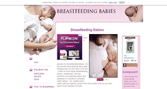 Desktop Screenshot of breastfeeding-babies.com